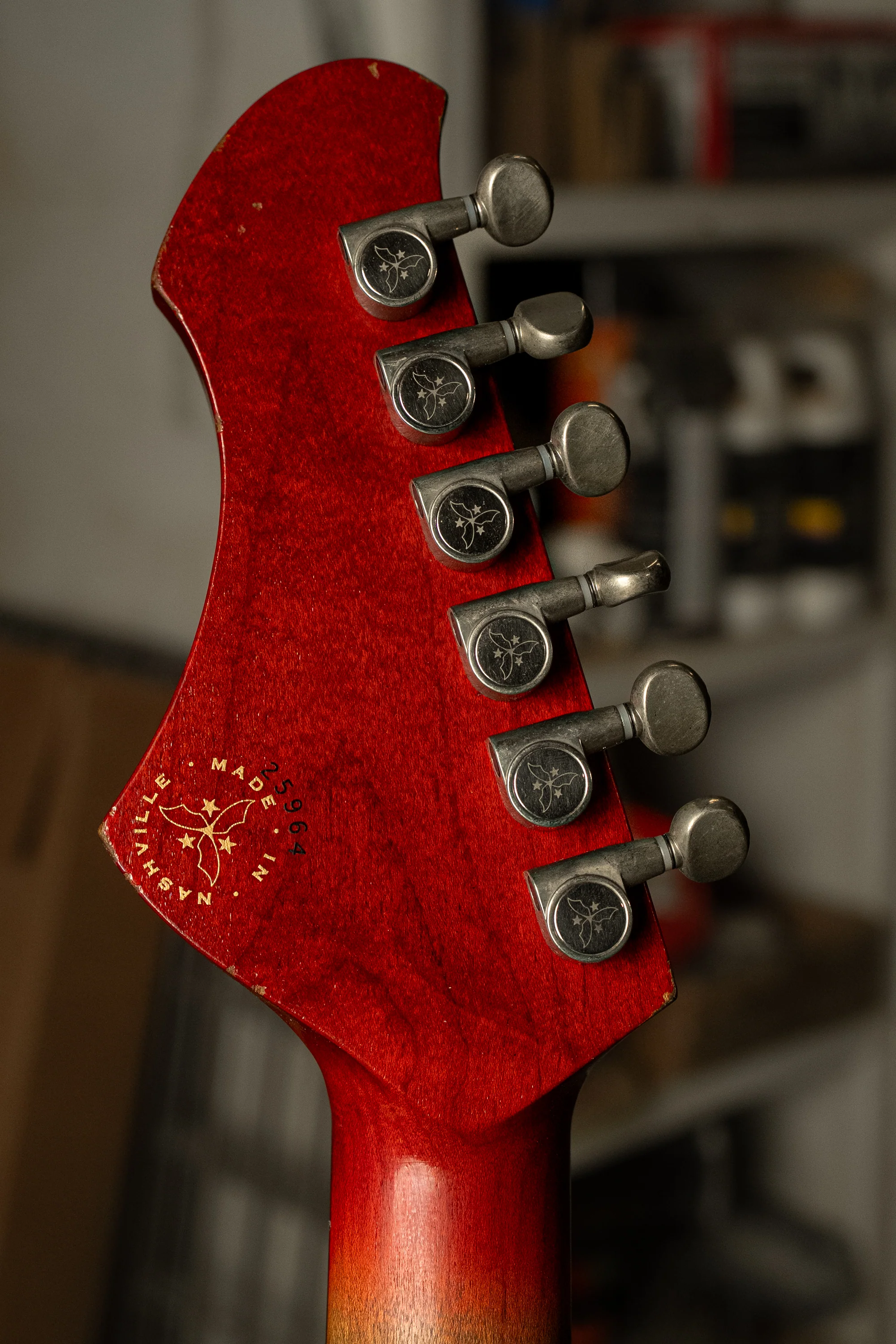 Chambered SERUS H2 - Faded Cherry Burst | NAMM 26 - Image 8
