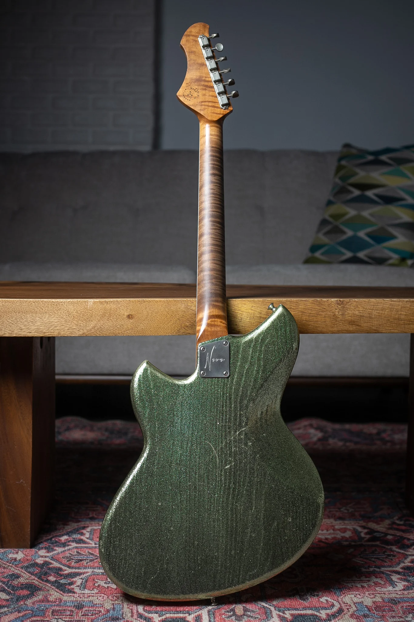 Novo Serus J in Coke Bottle Green Sparkle - Image 3