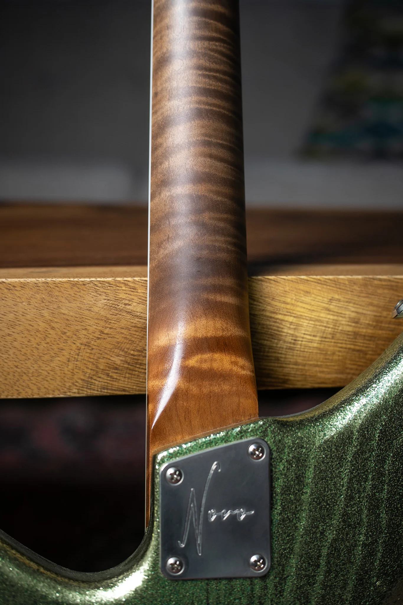 Novo Serus J in Coke Bottle Green Sparkle - Image 4