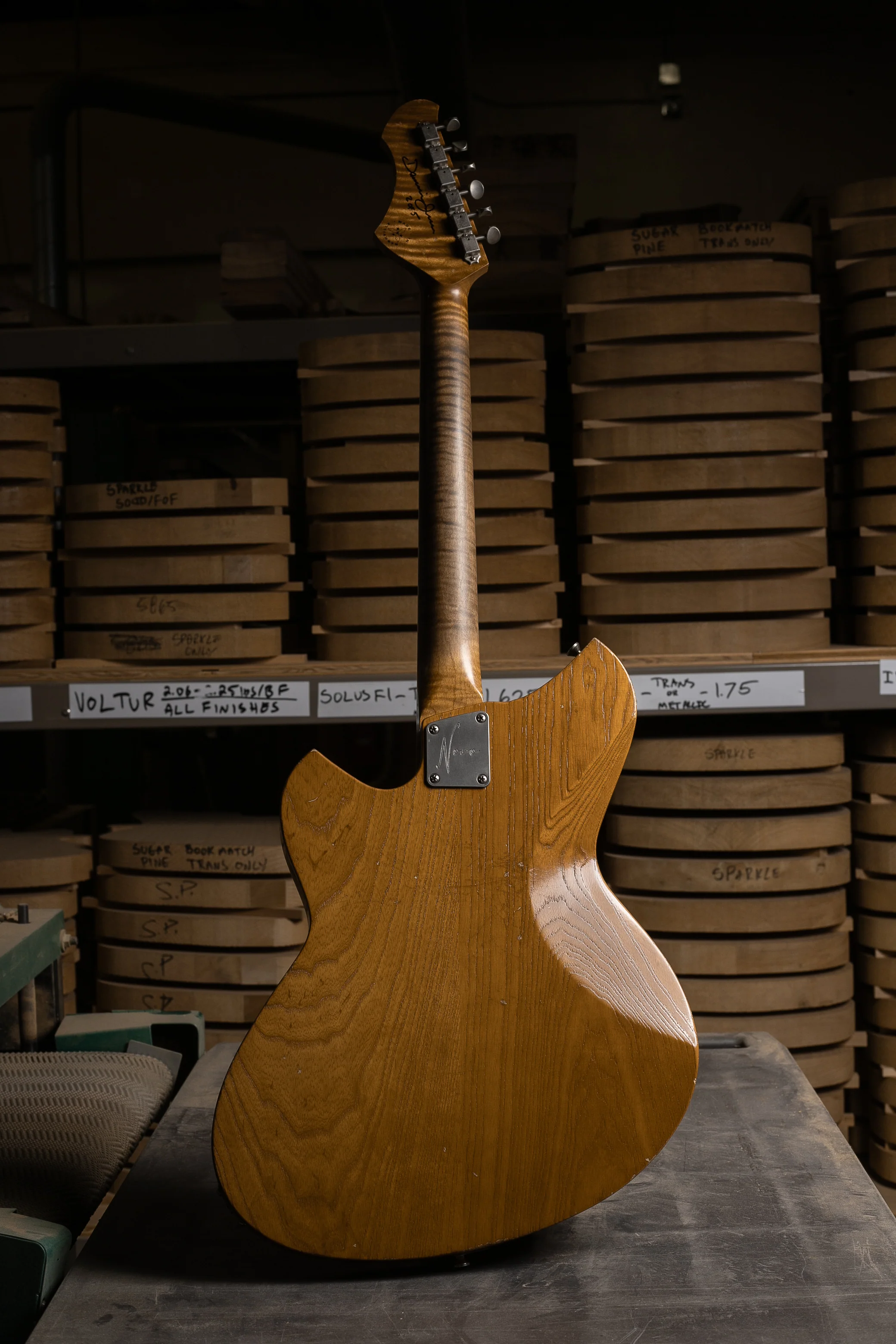 Novo Signature MIRIS J - Inca Burst w/ Amber Back & Sides (2 of 5) - Image 4