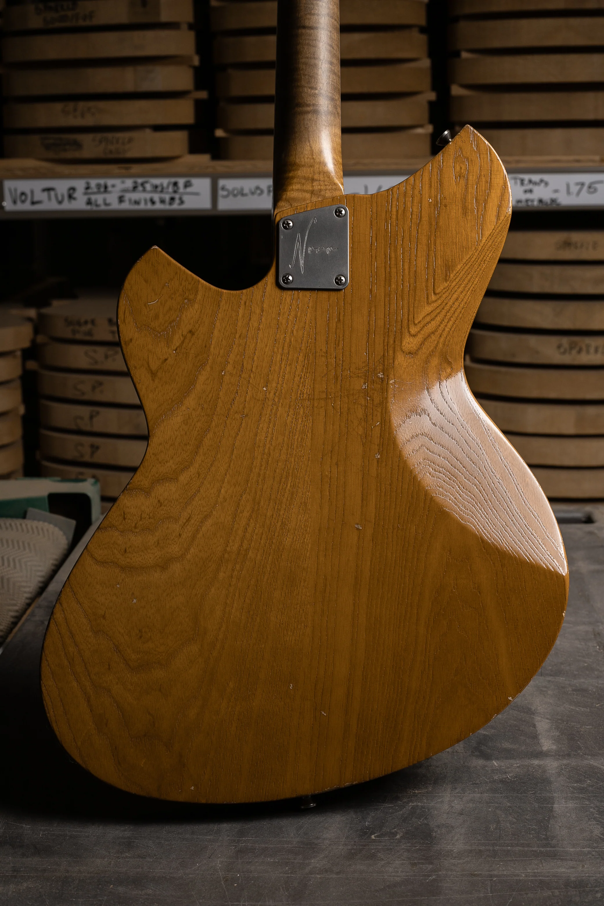 Novo Signature MIRIS J - Inca Burst w/ Amber Back & Sides (2 of 5) - Image 5