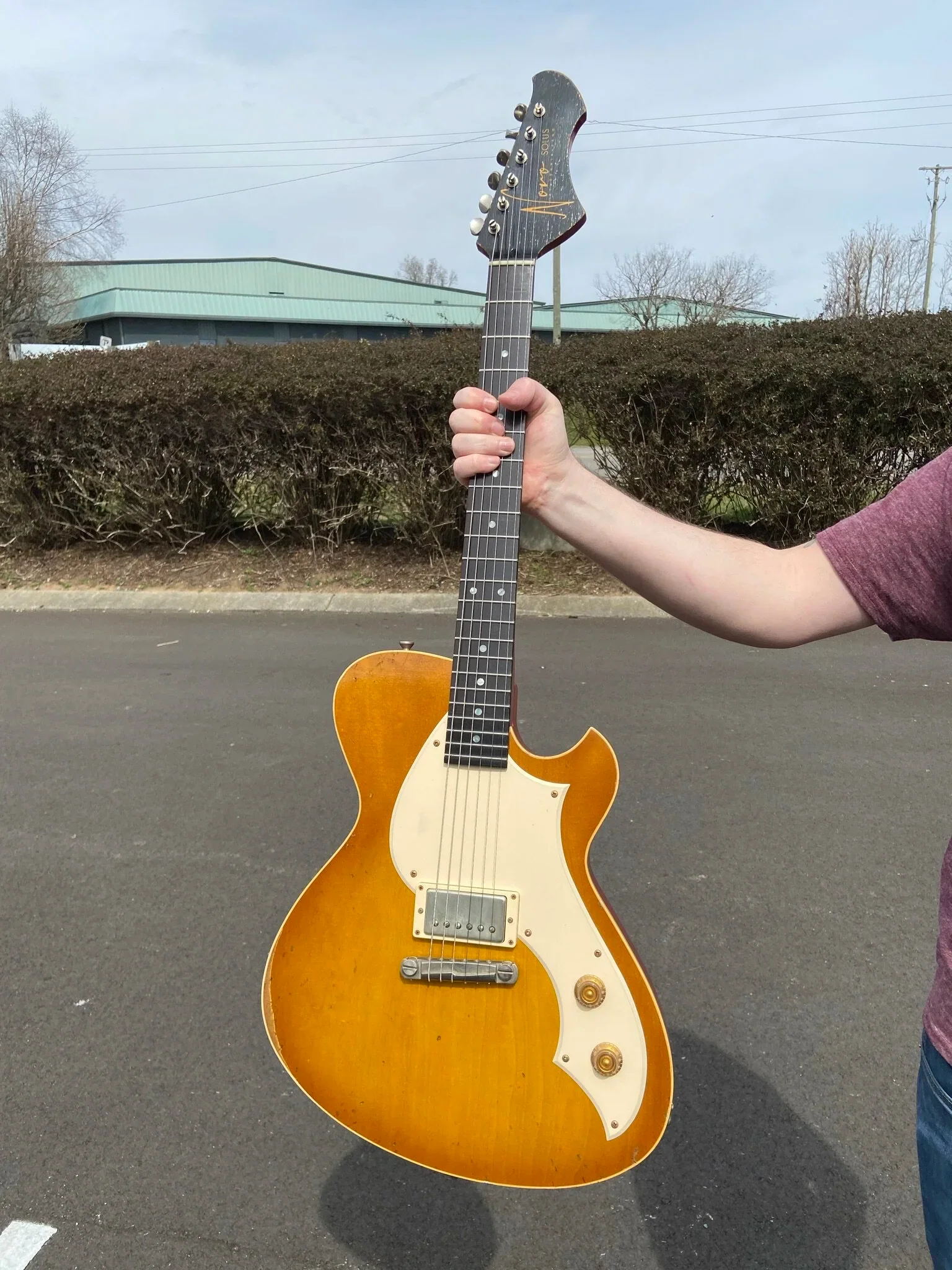 Signature SOLUS H1 - Faded Tea Burst - Image 5