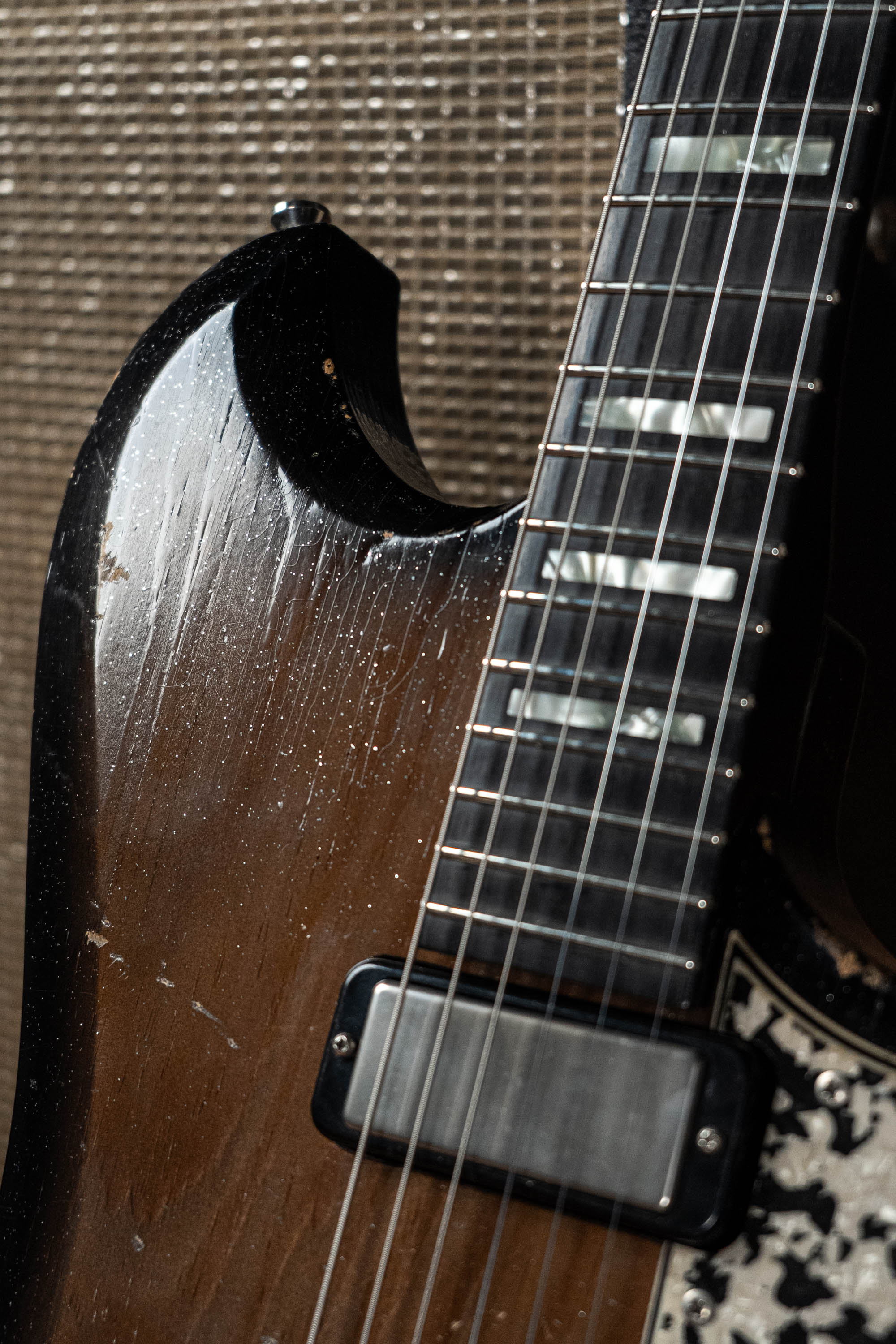 Signature Voltur - Trans Black Silvertone Burst (2 of 2) - Image 5