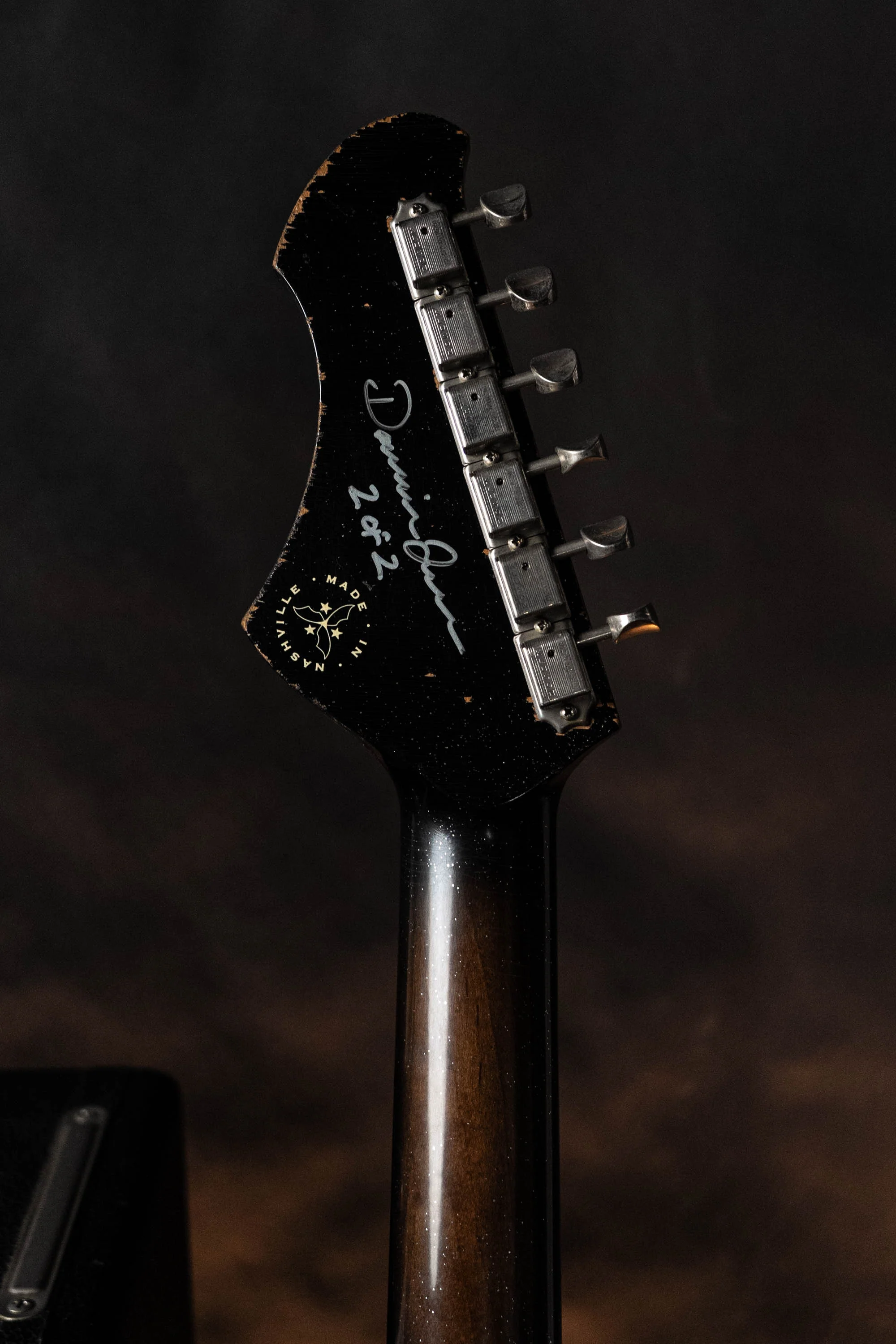 Signature Voltur - Trans Black Silvertone Burst (2 of 2) - Image 7